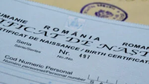 certificat de naștere