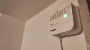 Detector de gaze instalat in apartament