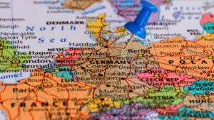 Germania pe harta Europei