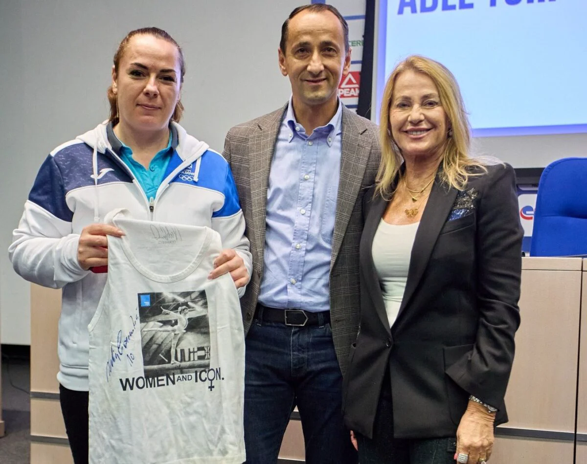 Nadia Comăneci la Athlete 365, Power Up Your Future, COSR