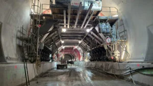 Premieră pe A1 Tunelurile Alina și Daniela, gata la structură cu un an înainte de termen