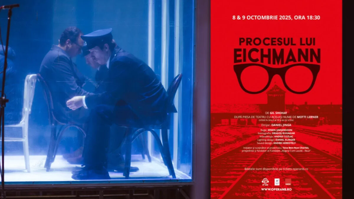 „Procesul lui Eichmann”, un spectacol ancorat în memoria colectivă. Opera Națională București pune în scenă două noi reprezentații