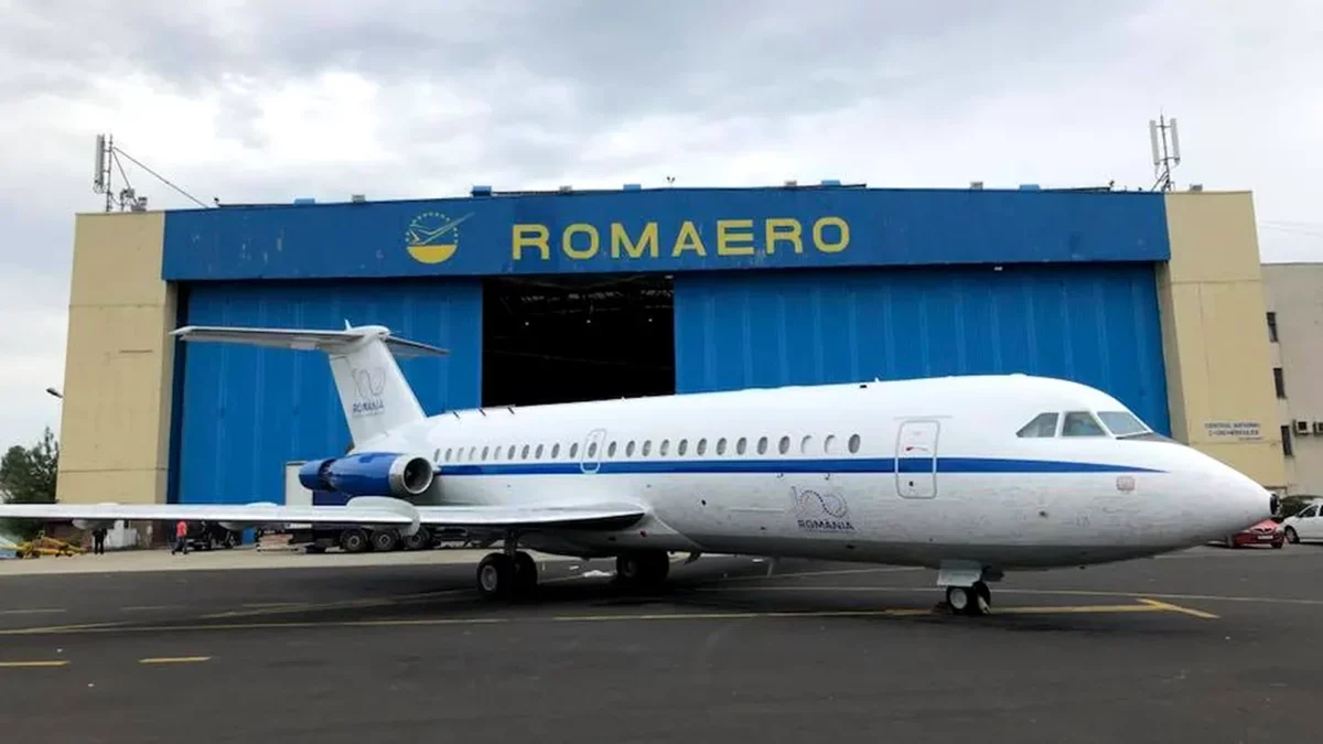 Romaero a obținut certificare pentru producția de componente de aeronave. Compania și-a reorganizat conducerea