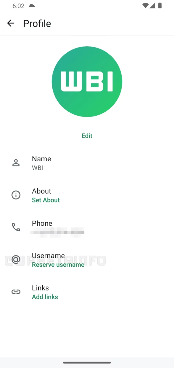 rezervare nume pe WhatsApp