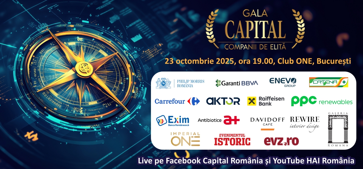 Gala Capital Companii de Elită 2025: Celebrarea excelenței în businessul românesc