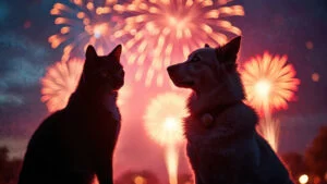 Artificiile și animalele de companie. Cum le protejăm în noaptea de Revelion