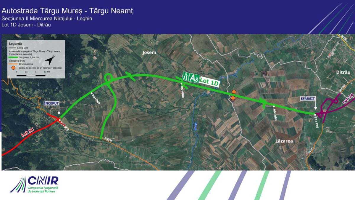 Autostrada care va lega două regiuni istorice ale României. Statul semnează contracte de 6 miliarde pentru A8