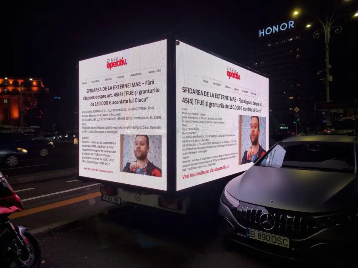 Campanie de dezinformare împotriva lui Ciprian Ciucu