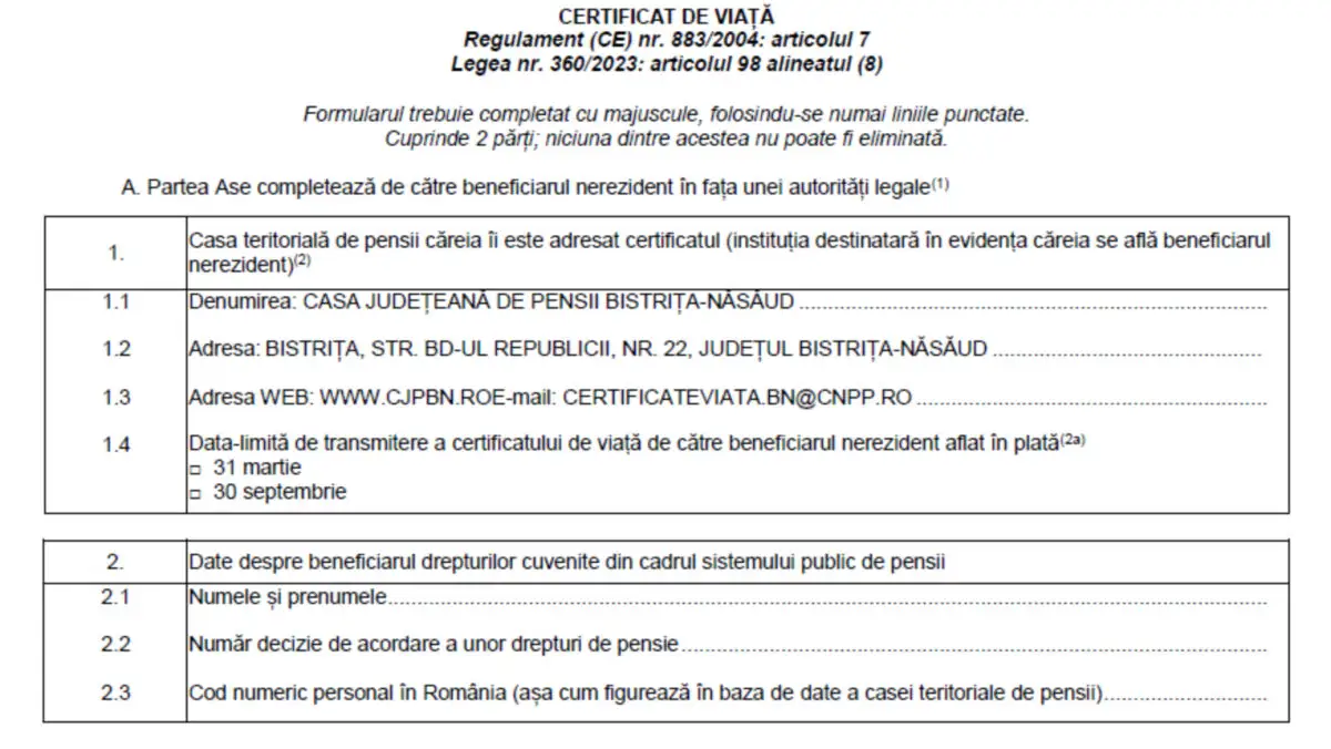Ce este certificatul de viață. Românii din străinătate care primesc pensii trebuie să-l trimită neapărat