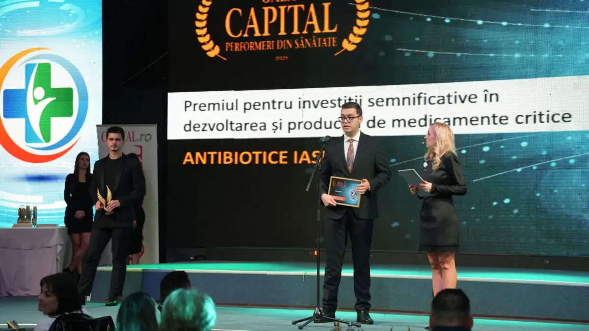 GALA CAPITAL, Performeri din sănătate 2025, dl. Răzvan Tătaru, Manager Guvernanță Corporativă & Risc Antibiotice Iași