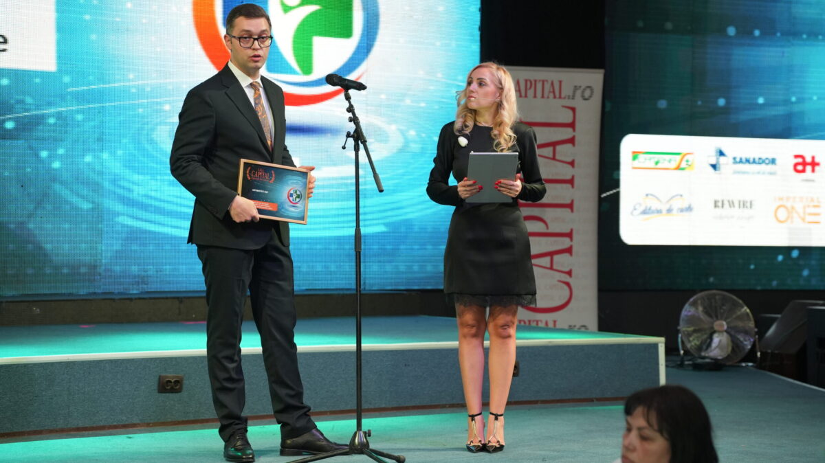 Gala Capital Performeri din Sănătate, ediția 2025. ANTIBIOTICE IAȘI – Premiul pentru investiții semnificative în dezvoltarea și producția de medicamente critice