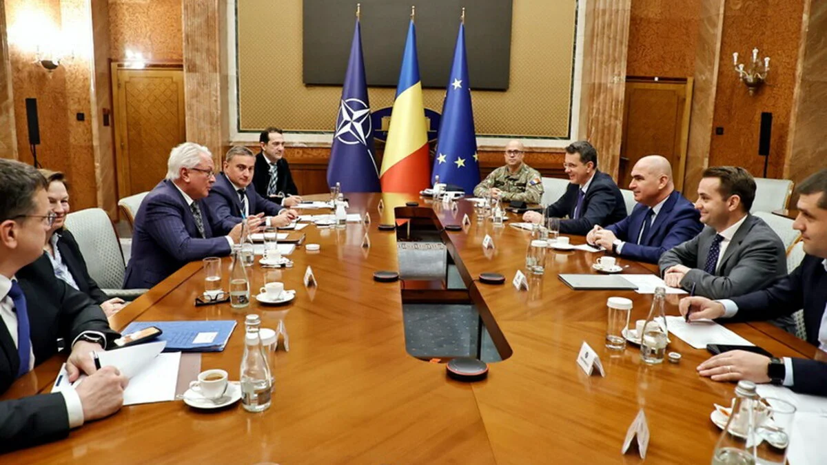 UPDATE. Ilie Bolojan, acord cu șeful Rheinmetall. Armata va primi echipamente militare moderne. Germanii construiesc o fabrică la Victoria