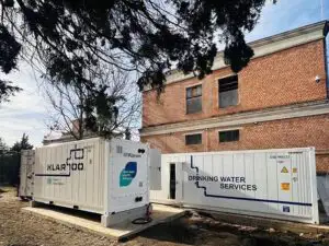 Ajutor pentru localitățile afectate de dezastrul de la Praid. Începe instalarea sistemelor de desalinizare a apei