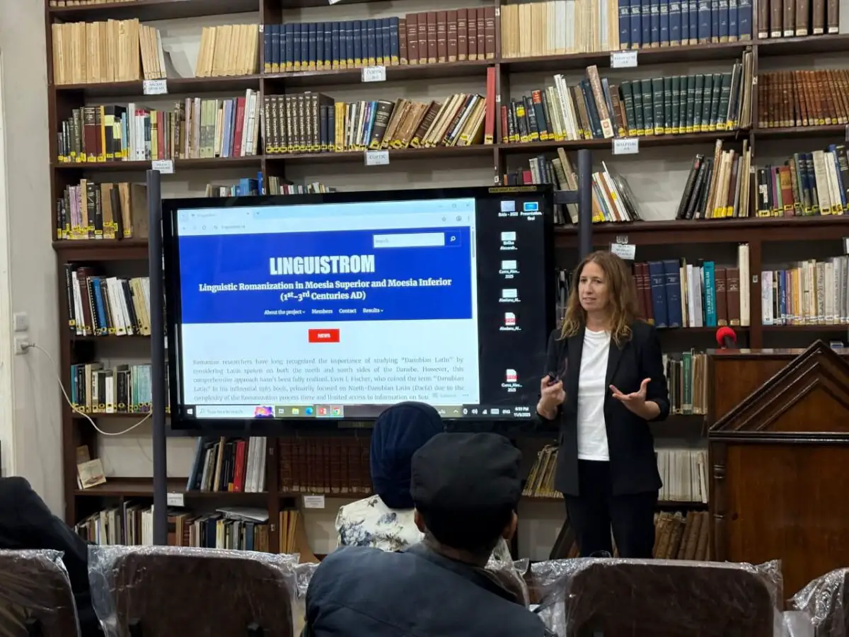Colocviul Egiptean-Român de Arheologie și Istorie Antică - conf.univ.dr. Roxana-Gabriela Curcă