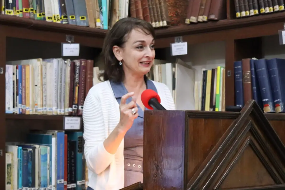 Colocviul Egiptean-Român de Arheologie și Istorie Antică - Doamna ambasador Olivia Toderean