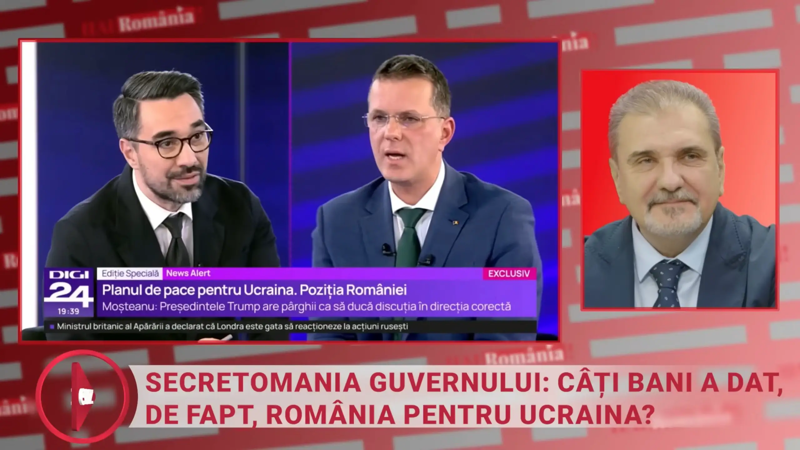 Ionuț Moșteanu n-a vrut să spună câți bani a dat România Ucrainei de când a pornit războiul