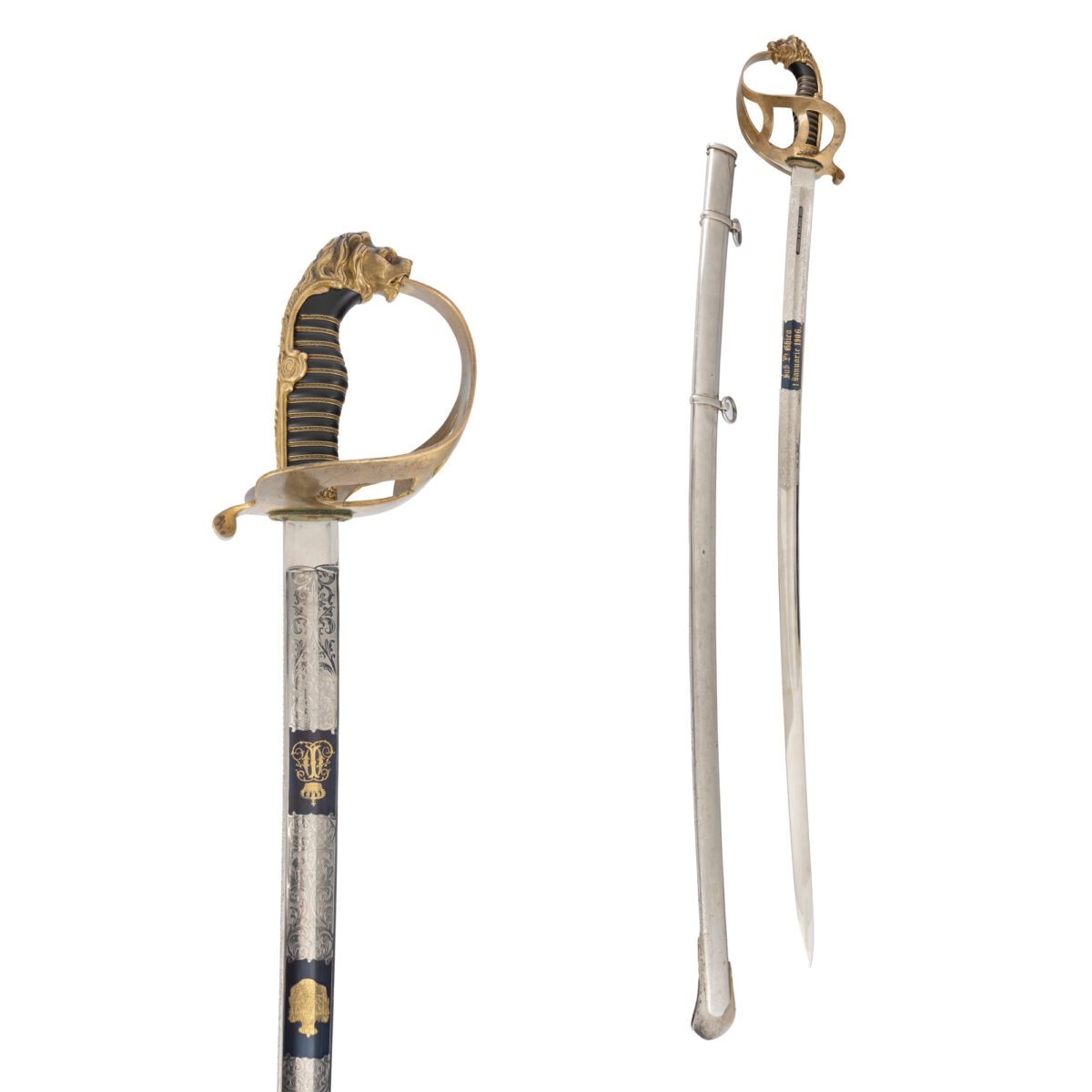 Comori pașoptiste în licitație! Sabia de gală a prințului Ghica, de la 900 de euro!