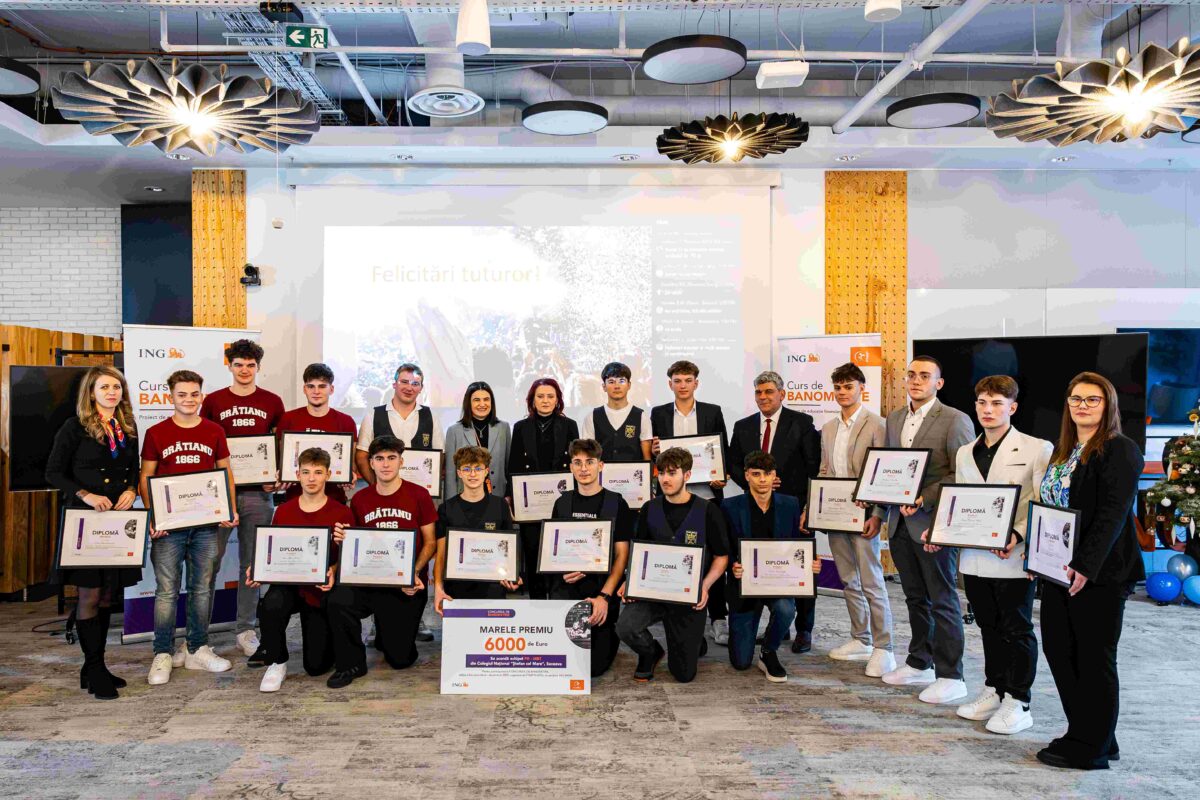 12.000 de elevi din 23 de orașe au participat la Ora de Banometrie, un proiect susținut de ING Bank România și Federația Părinților ProEDU