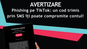 Campanie de phishing pentru deturnarea conturilor de TikTok