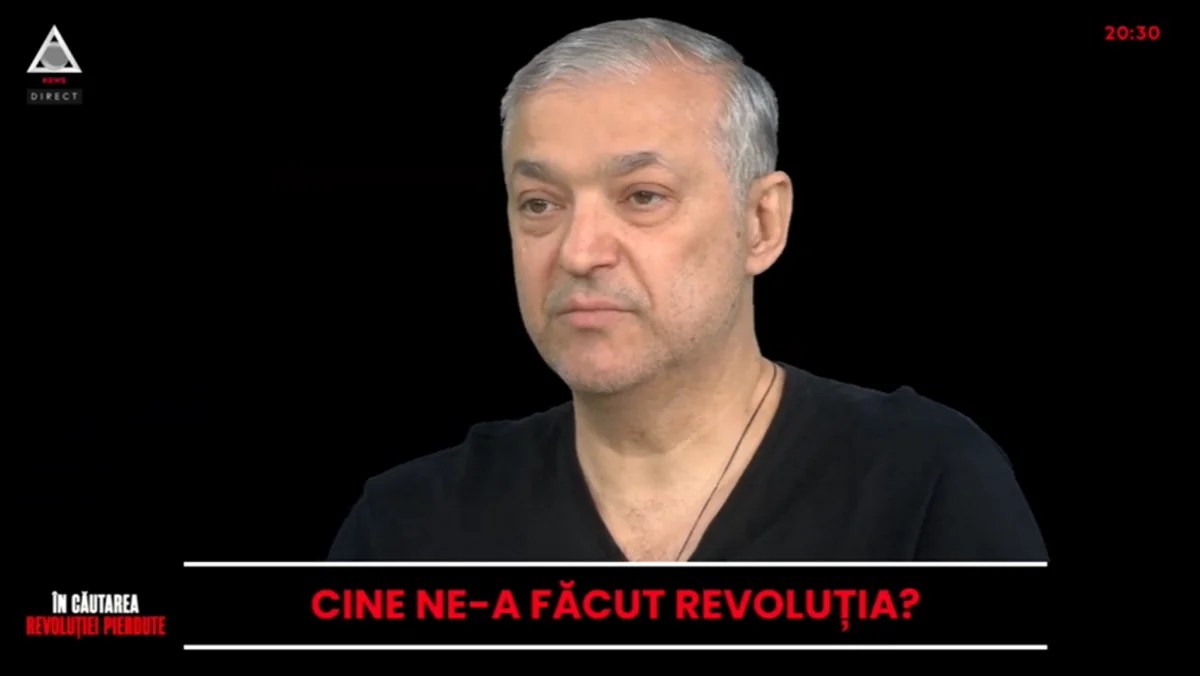 „În căutarea Revoluției Pierdute”. Dan Andronic: Psihoza teroriștilor este declanșată de Ion Iliescu