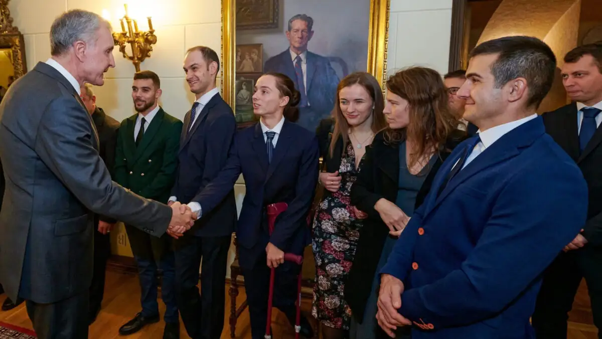 De Ziua Internațională a Persoanelor cu Dizabilități, sportivii lotului național paralimpic au fost primiți la Palatul Elisabeta de Principele Radu