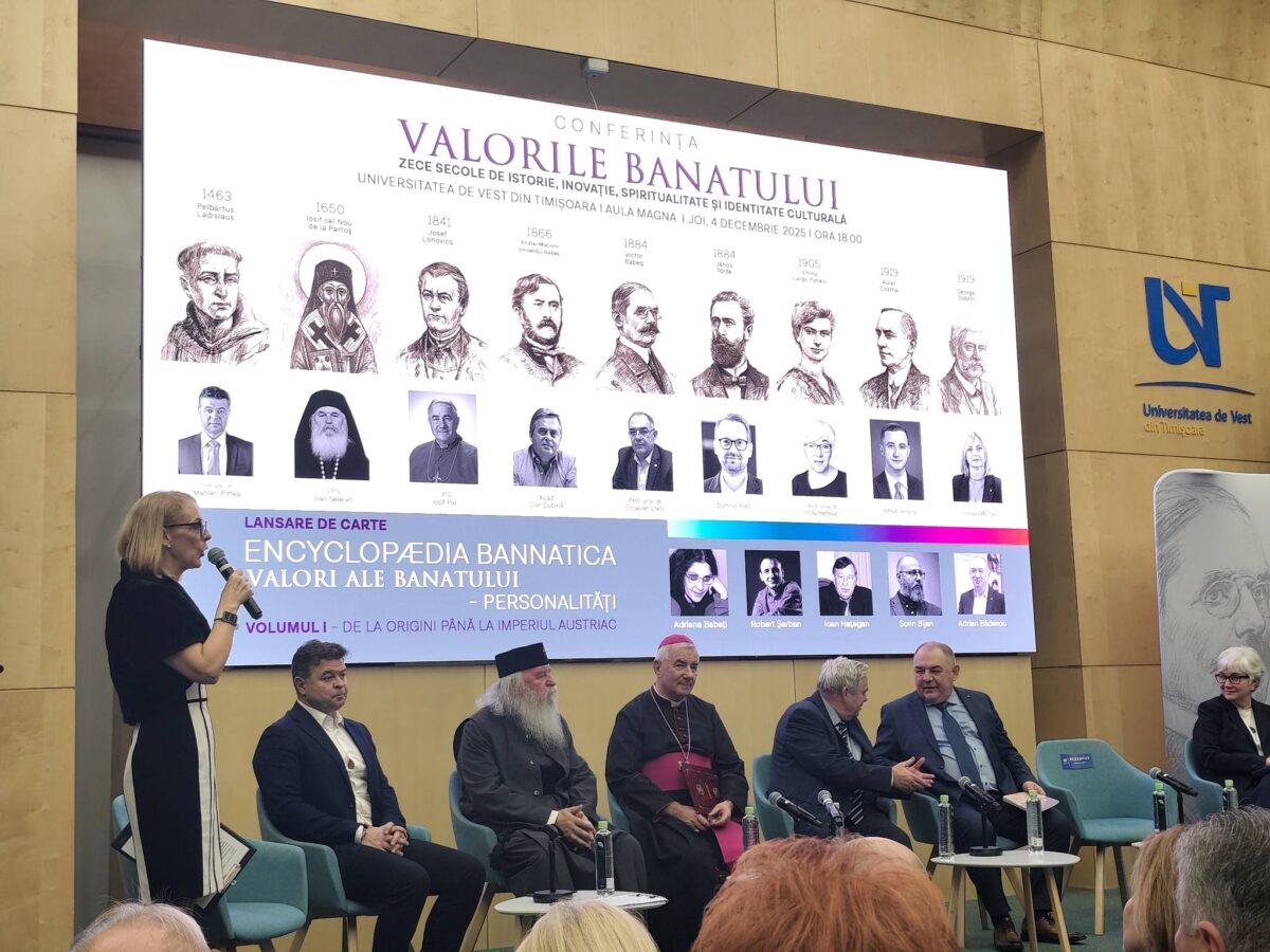Lansare carte „Encyclopædia Bannatica. UVT