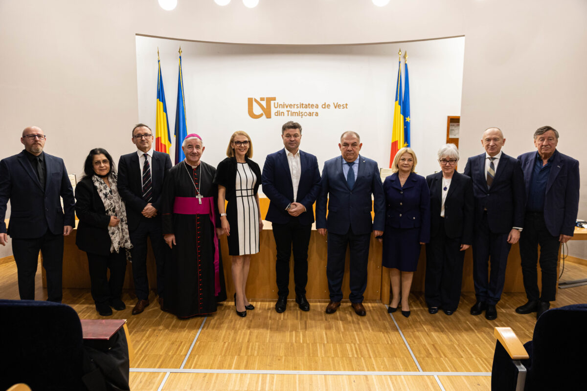 Lansare carte „Encyclopædia Bannatica" UVT