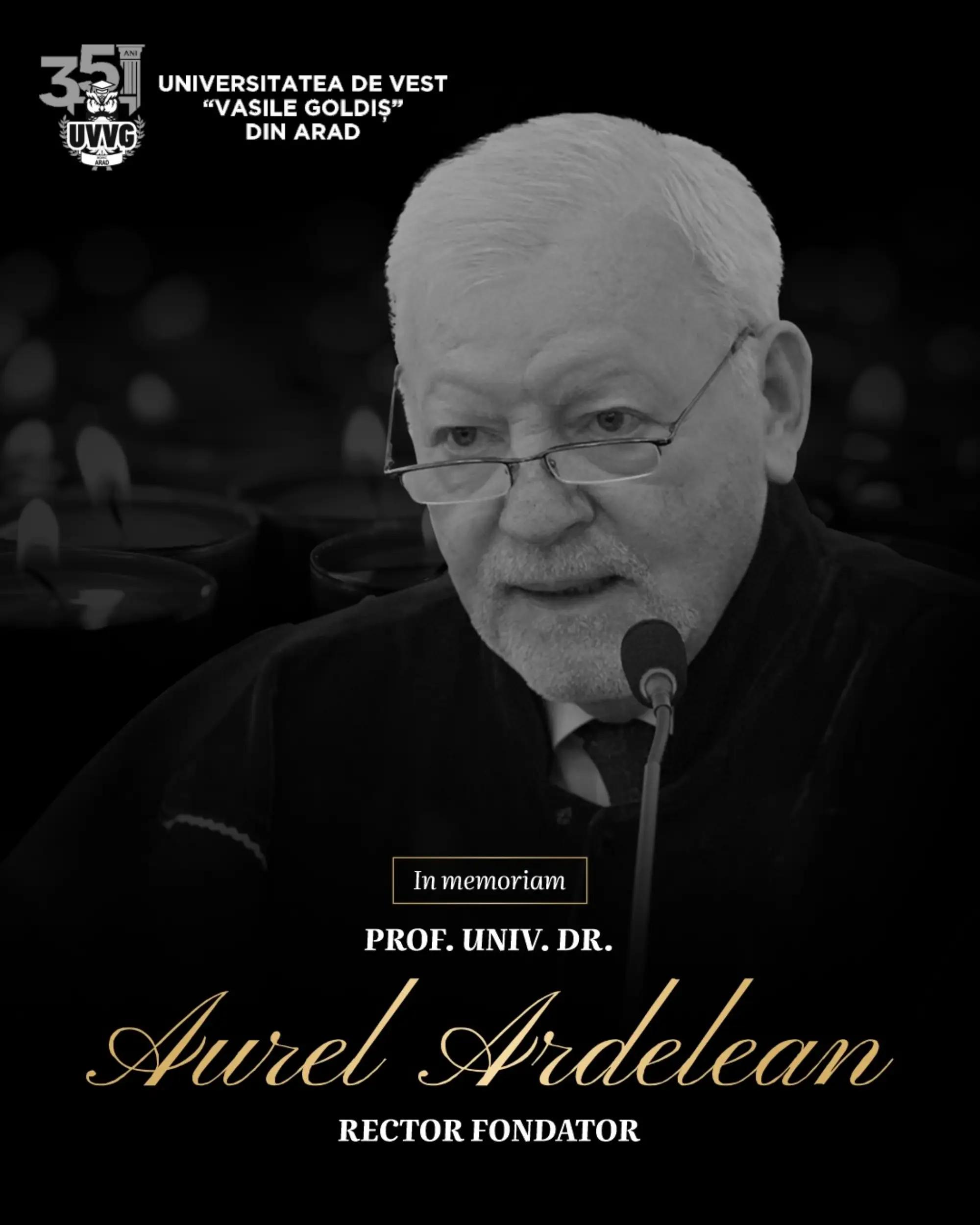 Prof. univ. dr. Aurel Ardelean