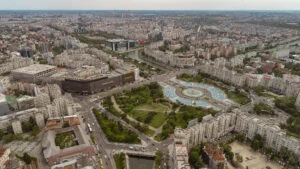 Vedere din București, Piața Unirii