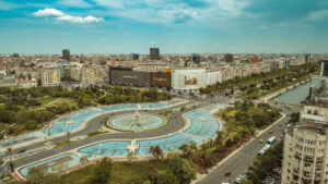 Vedere din București, Piața Unirii