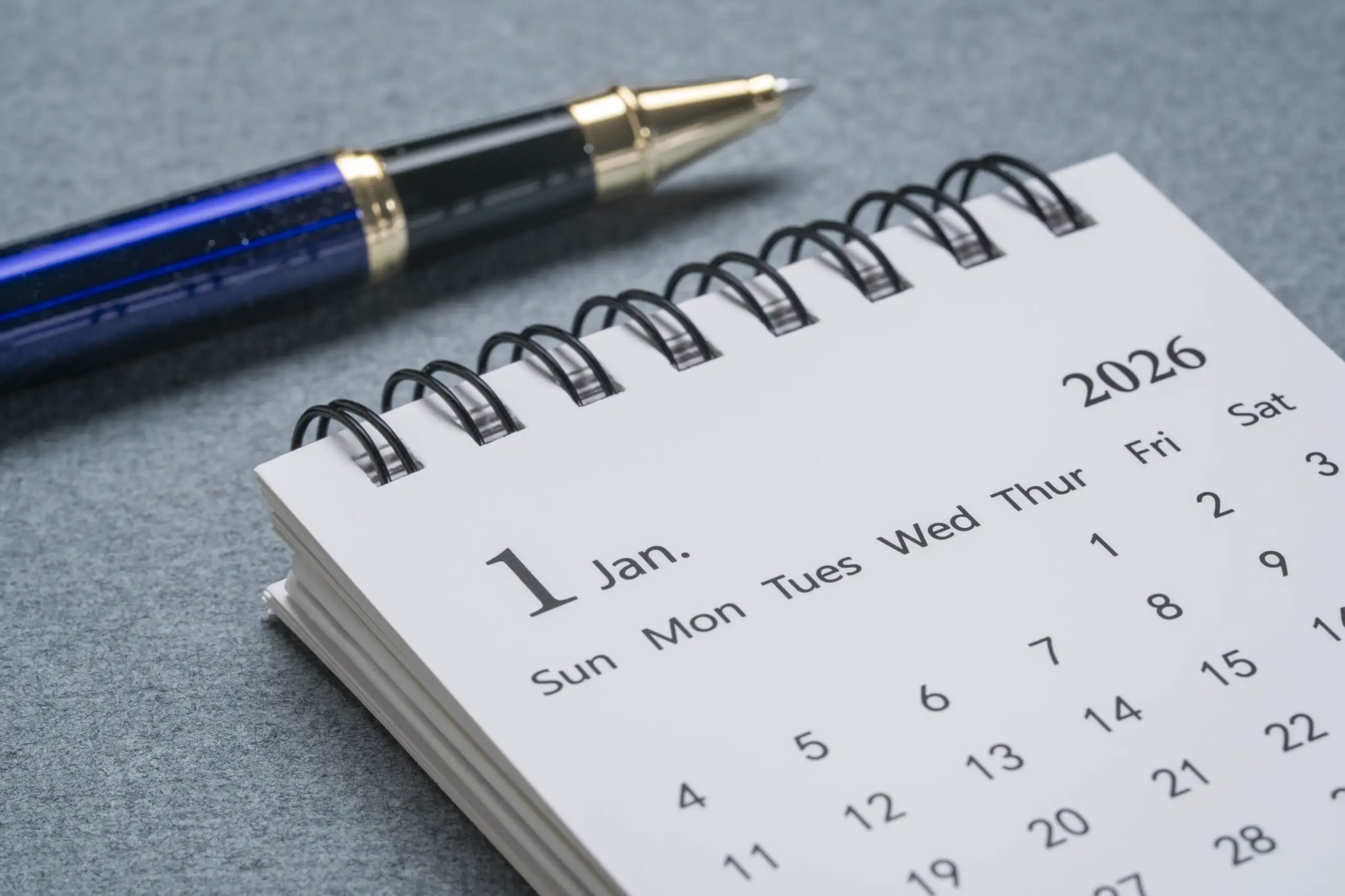 calendar 2026