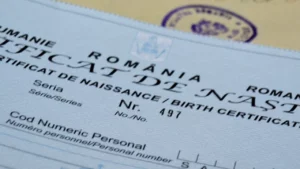 certificat de nastere