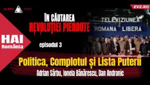 „În căutarea Revoluției pierdute”. Adrian Sârbu: Marii complotiști din jurul lui Iliescu nu au avut niciun plan