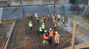 Șantier, construcții, muncitori