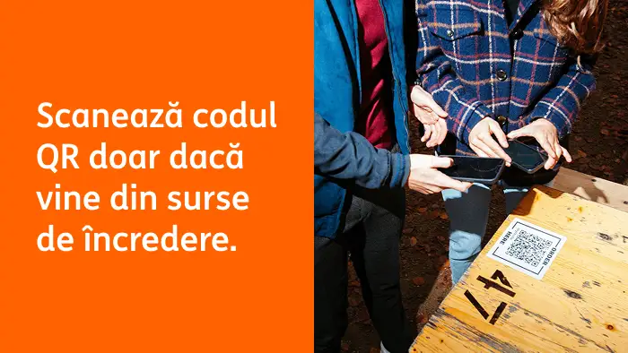 Atenție când scanezi coduri QR