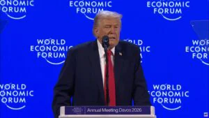 Donald Trump la Davos