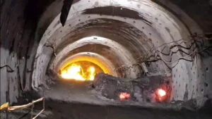 Lucrări pe Autostrada A1, la tunelul Robești