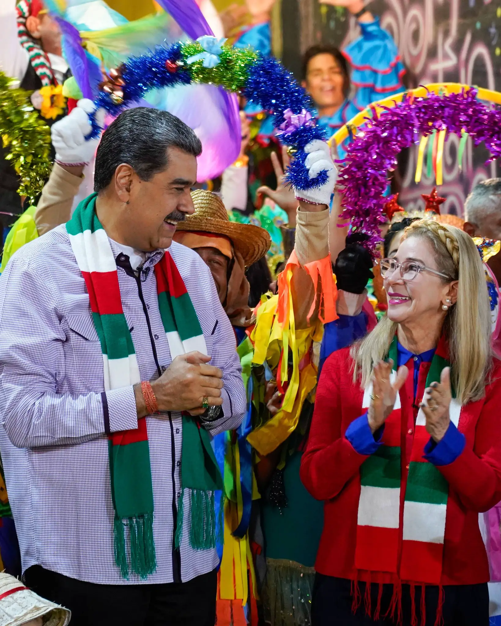 Nicolas Maduro si Cilia Flores