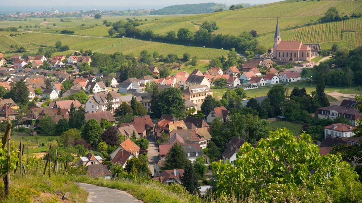 Un sat din Alsacia, Franța