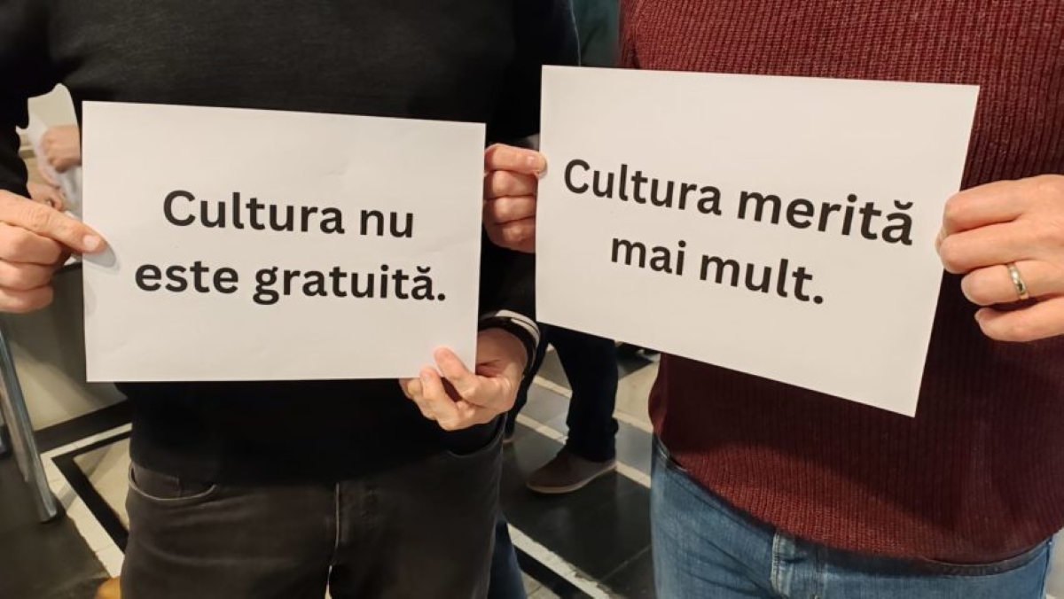 Sindicatele din Cultură organizează proteste naționale și cer drepturi prin Federația CulturMedia