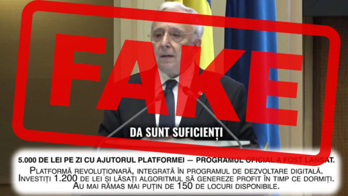Alertă de la BNR. Tentativă de fraudă care folosește imaginea guvernatorului Mugur Isărescu