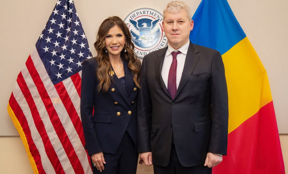 Cătălin Predoiu, întâlnire la nivel înalt în SUA cu Kristi Noem, Secretarul pentru Securitate Internă. Migrația și Visa Waiver, pe agenda discuțiilor