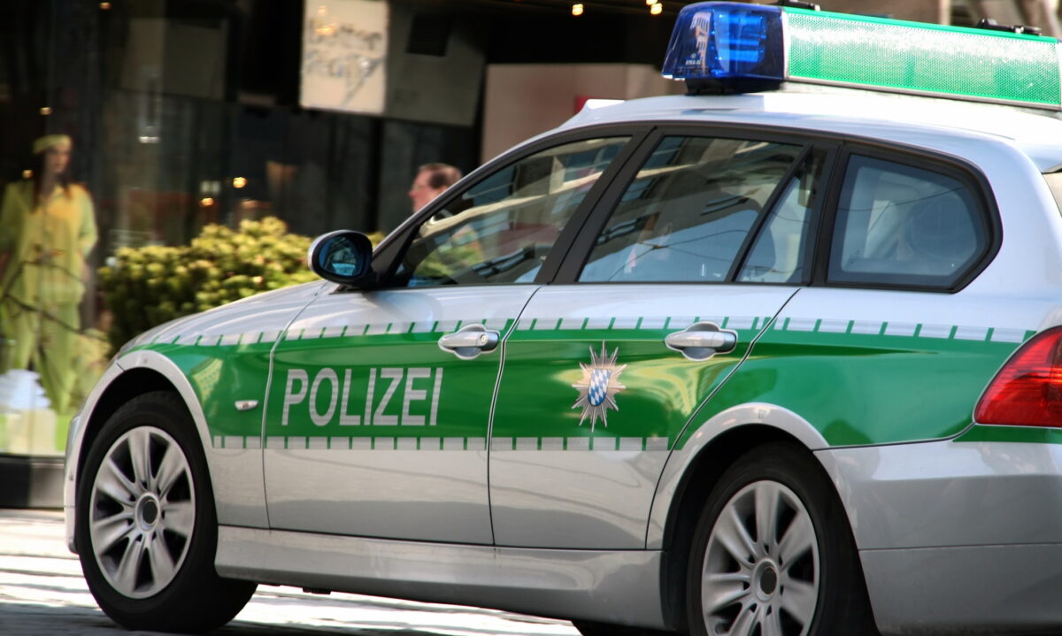 Mașină de poliție în Germania