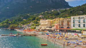 Plajă, Coasta Amalfi, Italia