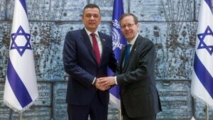 Sorin Grindeanu in Israel