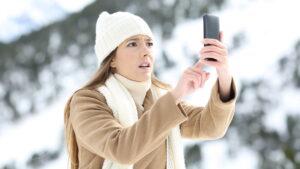 Telefon mobil, , smartphone, iarnă