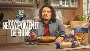 Băneasa comunică pastele din grâu dur, Grano Duro Trafilata al Bronzo, în colaborare cu McCann București