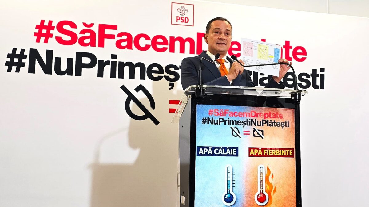 Plata apei calde și căldurii la bloc în funcție de temperatura livrată. Daniel Băluță: Să fie plătită doar la temperatura corectă