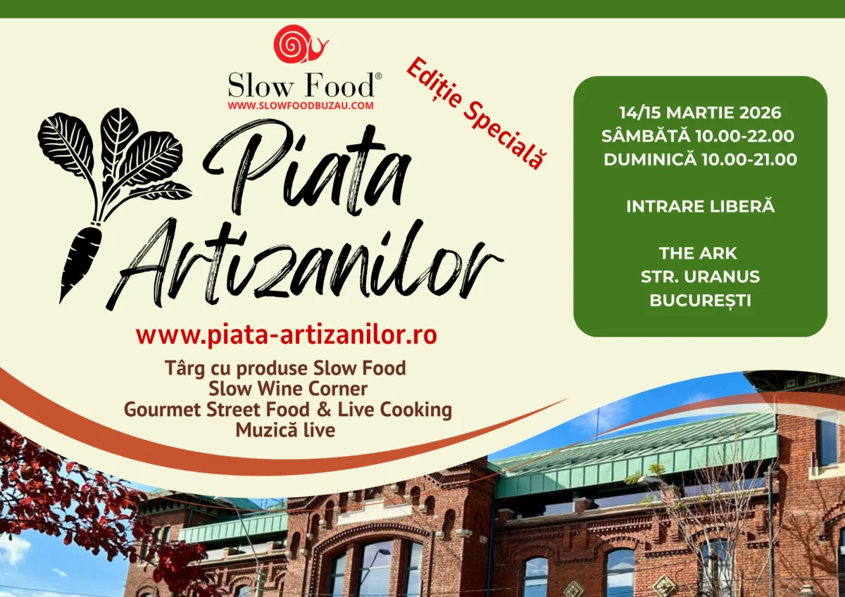 Românii, tot mai interesați de piața produselor artizanale, gourmet și Slow Food. Piața Artizanilor se mută, anul acesta, de la Buzău la București