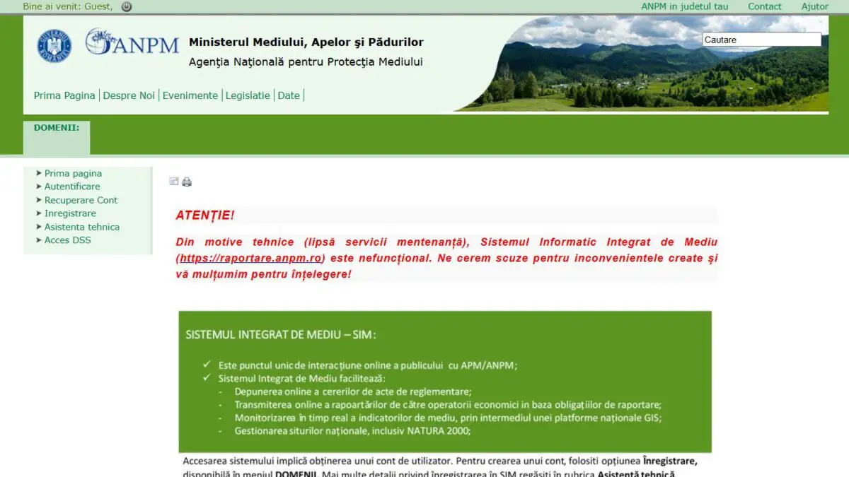 Digitalizare cu „dosar cu șină” virtual: Cum platforma SIM umilește firmele românești sub ochii Agenției de Mediu